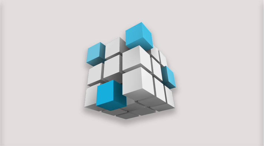 Cube of a microservice architecture