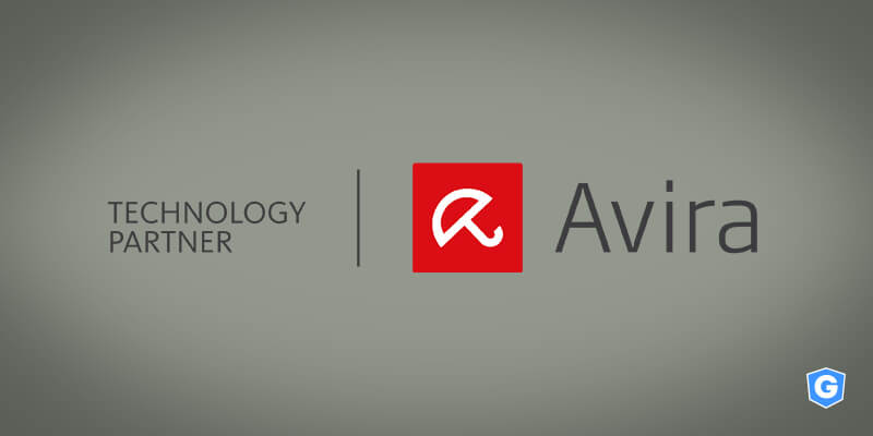 Avira logo, a gatefy partner