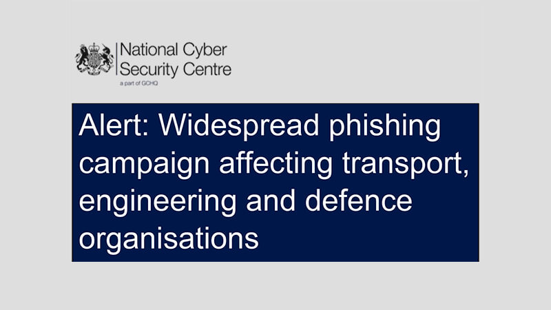 National Cyber Security Centre (NCSC) emite alerta sobre phishing