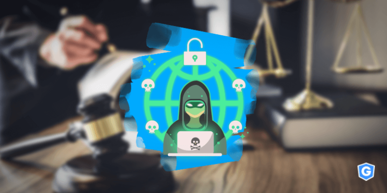 Hacker usando BEC para atacar justiça.