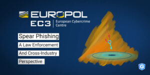 Capa do Relatório da Europol sobre phishing.
