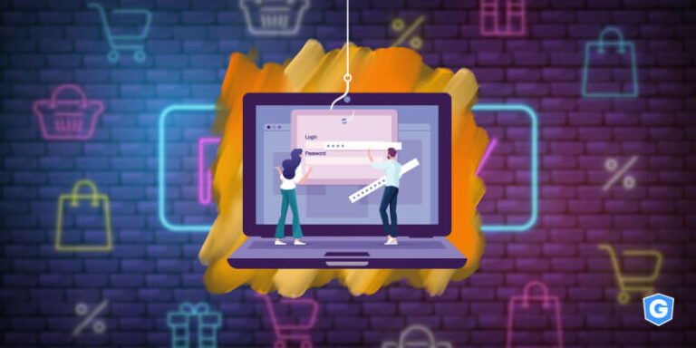 Golpe de Black Friday roubando dados pessoais.