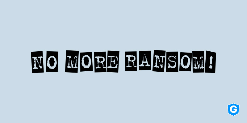 Logo da No More Ransom, parceira Gatefy.