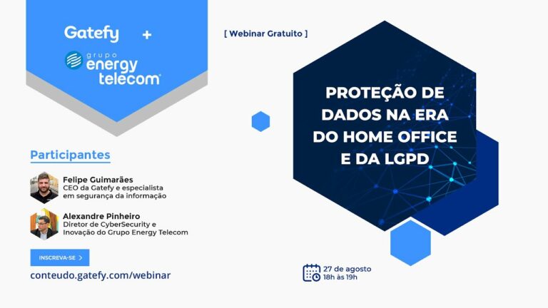 capa de webinar lgpd